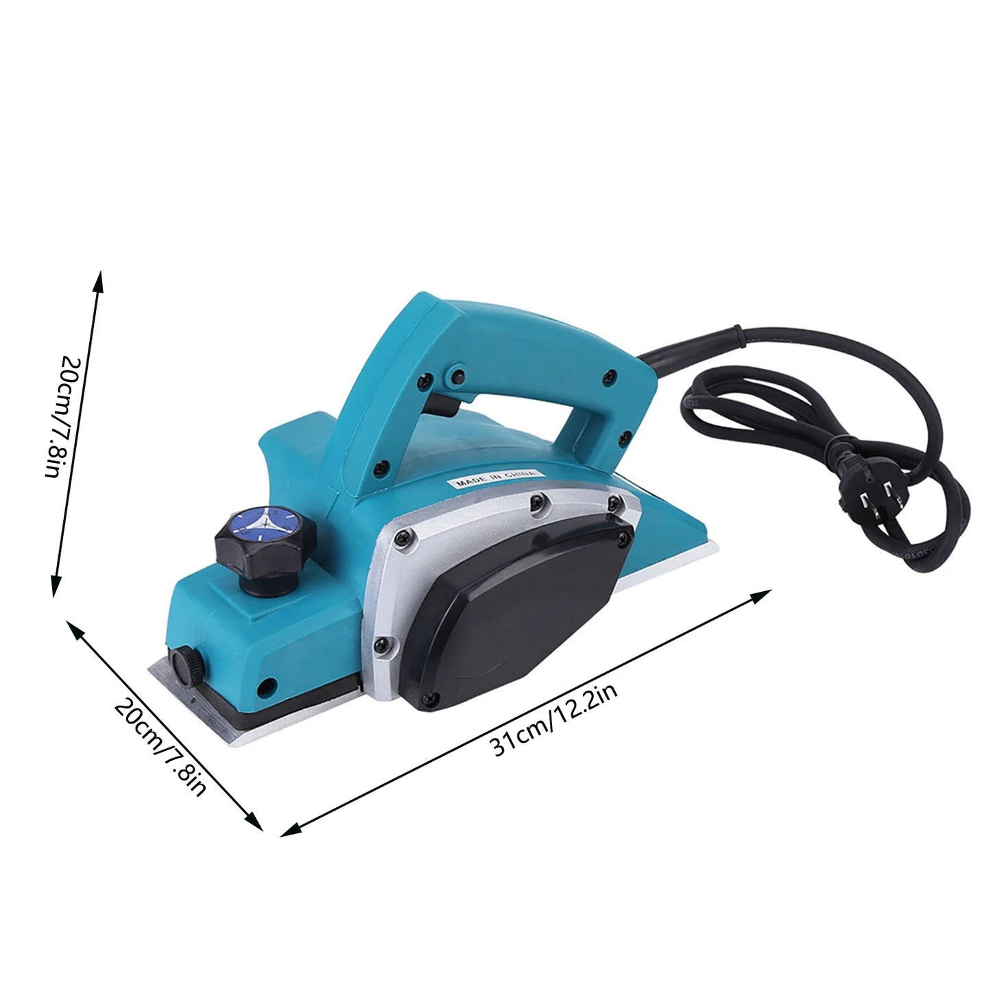 US 16000RPM Cordless Woodworking Electric Planer Router Trimmer Wood Milling Engraving Slotting Power Tools