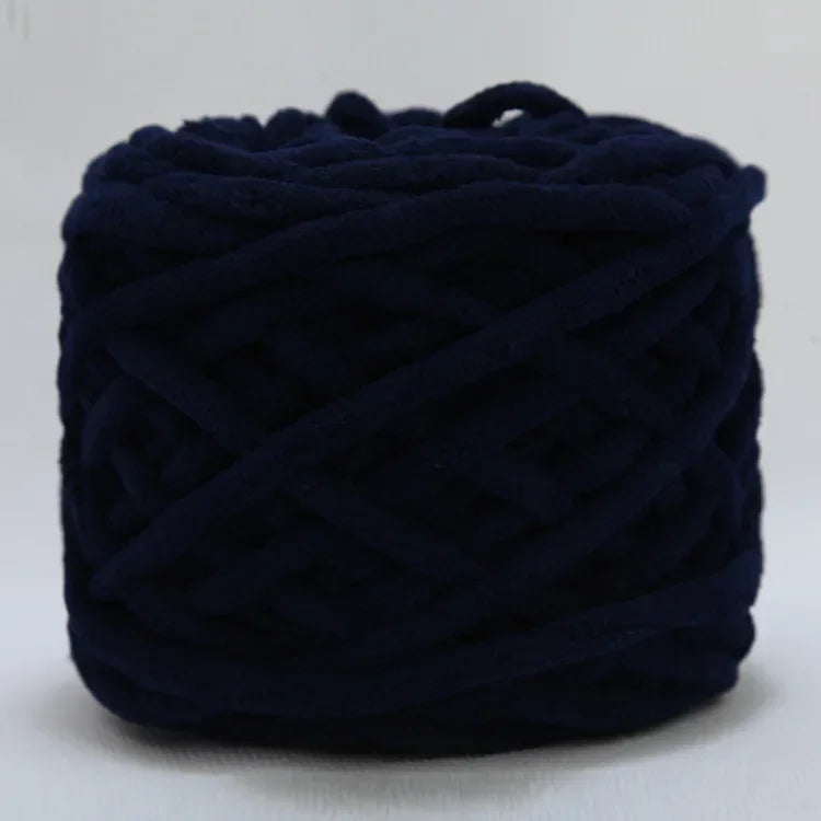 100g/ball Chenille Knitting Yarn Soft Ice Strip Line Cotton Yarn DIY Wool Yarn for Hand Knitting Scarf Thick Wool Wholesale