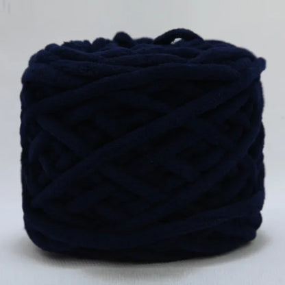 100g/ball Chenille Knitting Yarn Soft Ice Strip Line Cotton Yarn DIY Wool Yarn for Hand Knitting Scarf Thick Wool Wholesale