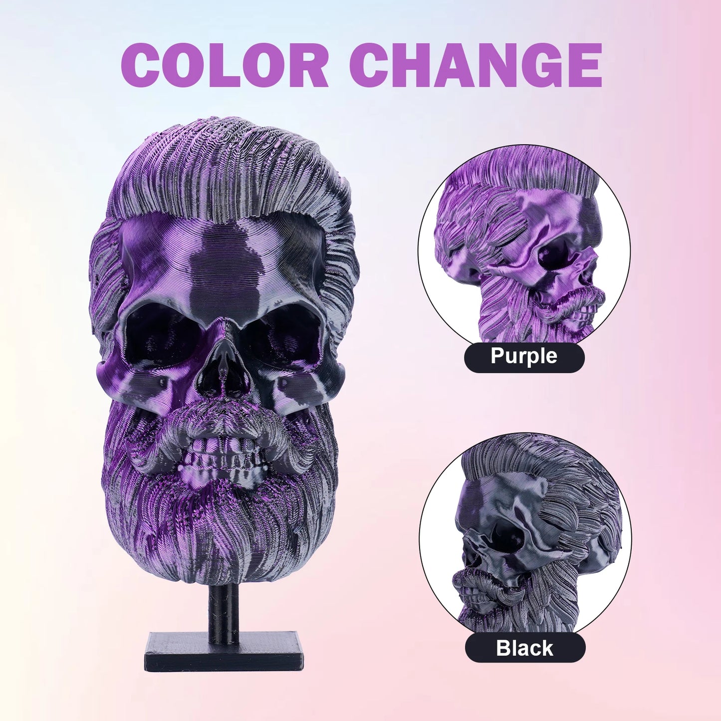 ERYONE Dual Color Series Silk PLA And Matte PLA 1KG 1.75mm Diameter High Quality Filament For FDM 3D Printing
