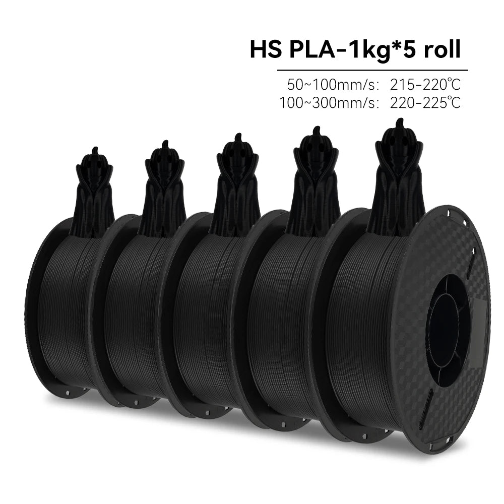 KEEPANG PLA/HS-PLA/PLA Matte/PLA Pro 5KG PLA 3D Filament 1.75mm 1KG/Roll (2.2lbs) Neatly Wound 3D Printing Materials