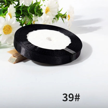 20mm 25yards per roll Silk Satin Ribbons