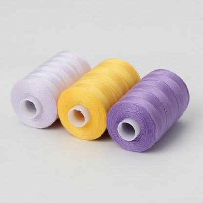 Sewing Thread,140S/2, 42 Colors All Purpose, 30wt, Assorted 1000 Yards Polyester