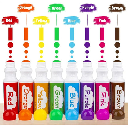 Dot Markers Daubers Washable Art Markers 8 Colors
