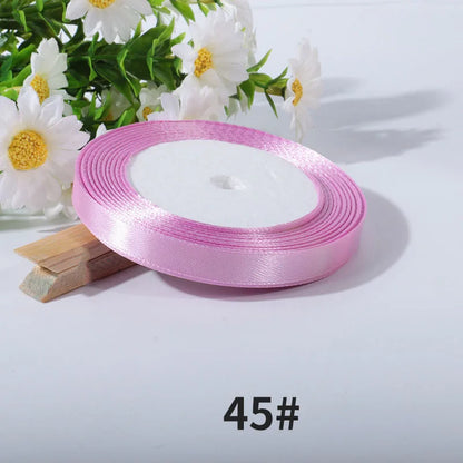 20mm 25yards per roll Silk Satin Ribbons