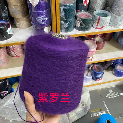 500G/PC Mohair Yarn High Quality Super Soft And Warm Baby Wool Crochet Yarn Anti-Pilling For Hand Knitting Scarves Sweaters Hats