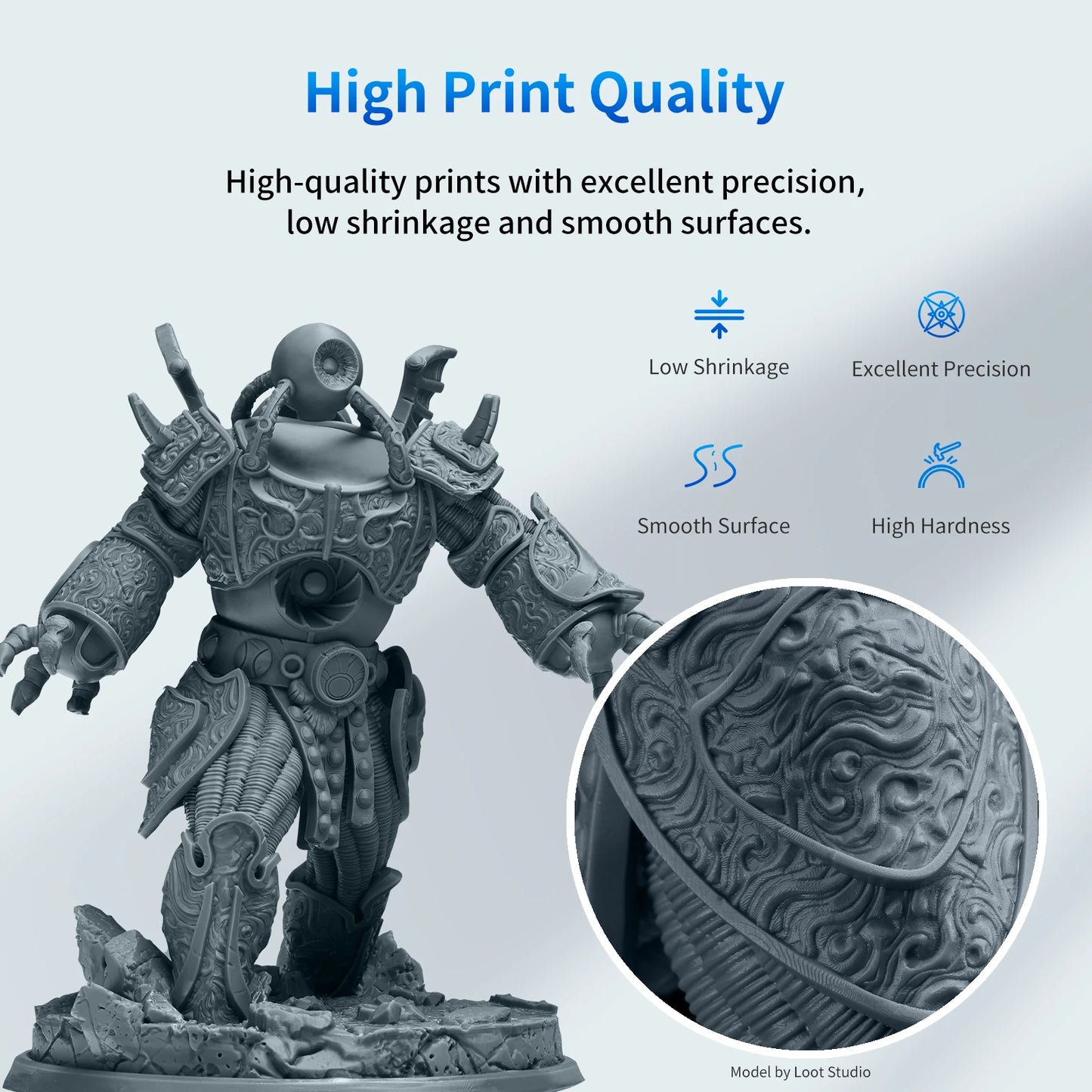ANYCUBIC Standard Resin 405nm UV LCD 3D Printer Photosensitive Resin For Photon Mono 7 Pro Figurines