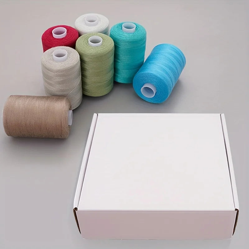 Sewing Thread 36 Polyester for Sewing Machine, Hand Stitching, Quilting Set of 1000 yds Per Spool All Purpose