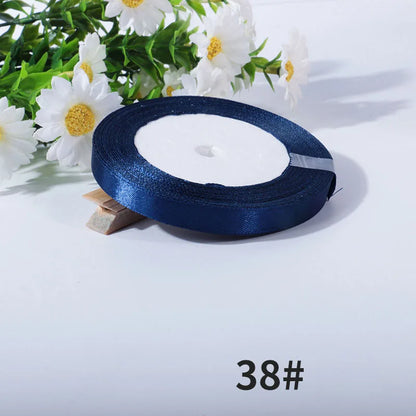 20mm 25yards per roll Silk Satin Ribbons