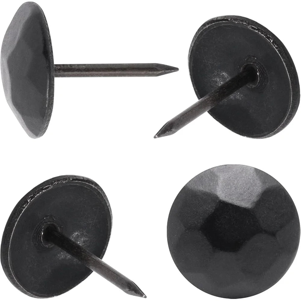 100pcs Upholstery Tacks Decorative Metal Nails Thumb Tacks Craft Furniture Pins