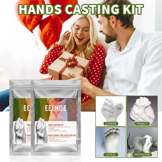 Couple hand model cloning powder, baby three-dimensional hand and foot model