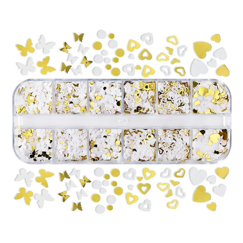 Holographic Letters Resin Sequins Fillers Epoxy Filling Crafts Materials Iridescent Glitter Flakes