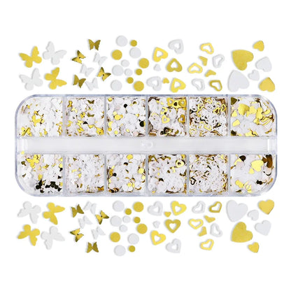 Holographic Letters Resin Sequins Fillers Epoxy Filling Crafts Materials Iridescent Glitter Flakes