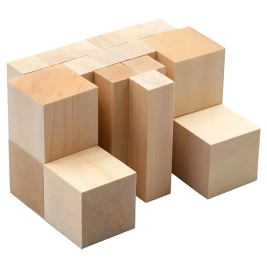 Basswood Carving Blocks 18 Pcs Whittling Wood