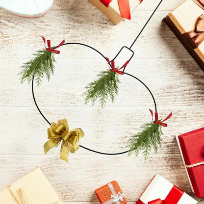 Metal Pumpkin-shaped Wreath Frame Wire