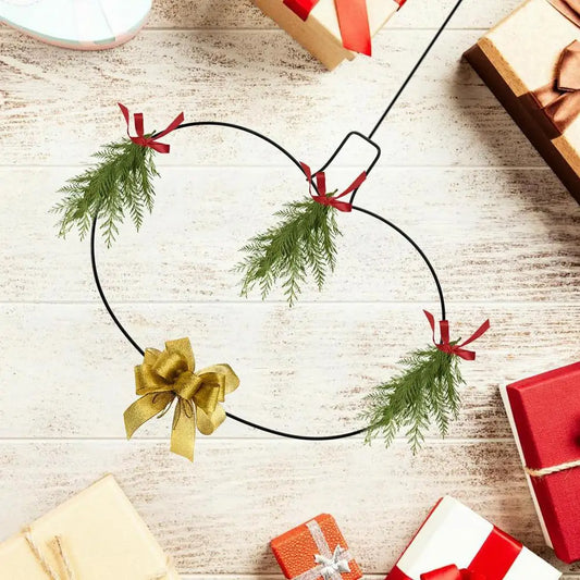 Metal Pumpkin-shaped Wreath Frame Wire