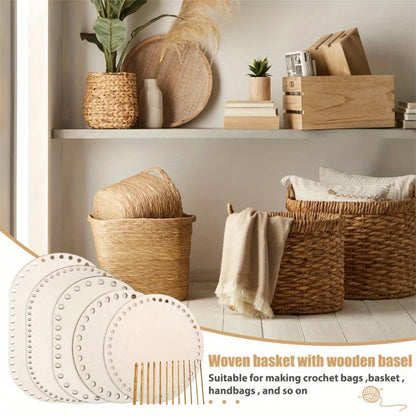 12PCS/Set Sweater knitting Circular Bamboo Handle Crochet Hooks Smooth Weave