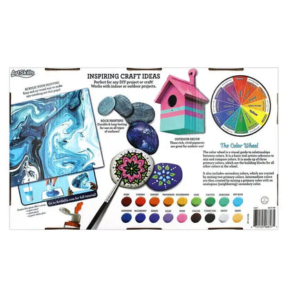 ArtSkills Premium Acrylic Paint, 18-Pack