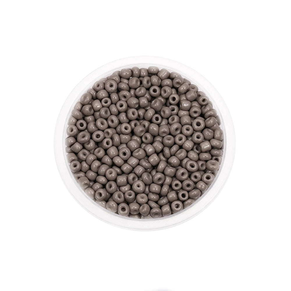 300/600Pcs 3/4mm Charm Glass Beads Czech Seed Beads Small Round Loose Beads for DIY Jewelry Making