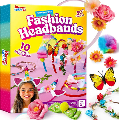 JOYFY Headband Making Kit for Girls Kids Headbands DIY Hair Accessories Make Your Own Hair Accessories