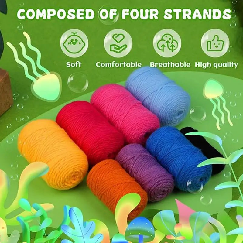 Beginner Crochet Kit Jellyfish Starter Set