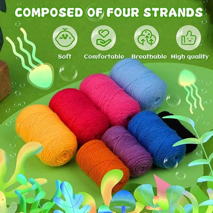 Beginner Crochet Kit Jellyfish Starter Set