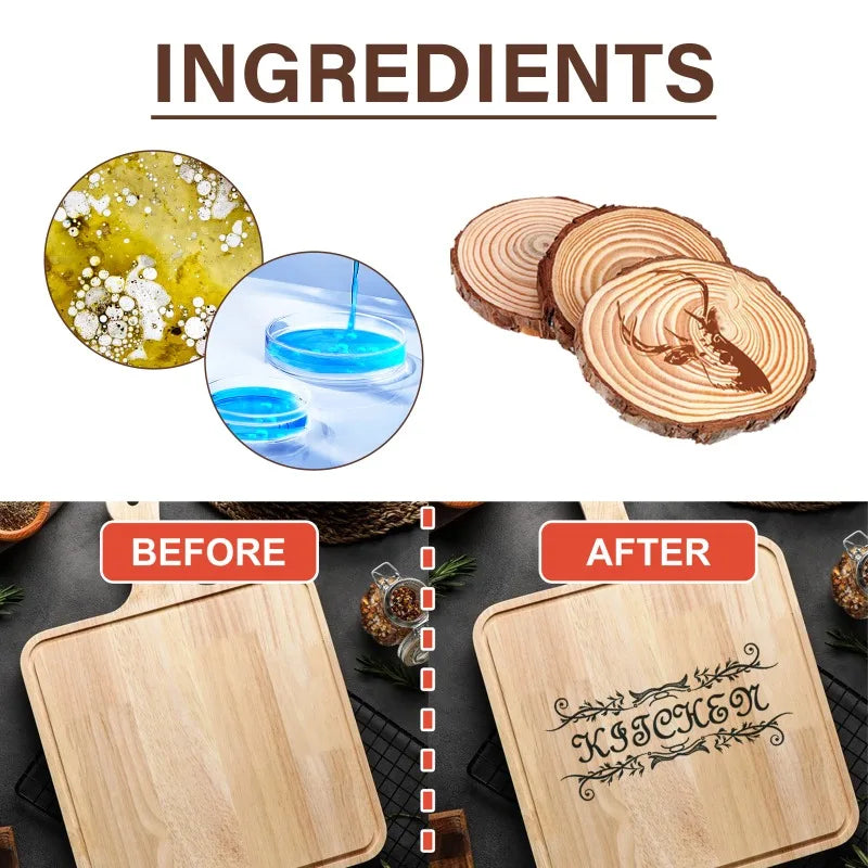 Burning Marker Pen, Wooden Branding Coaster Cutting Board Manual DIY Design Pyrograph Pen
