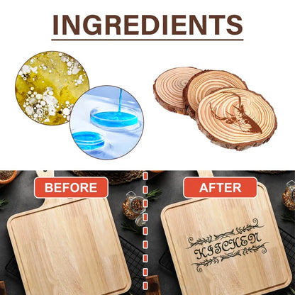 Burning Marker Pen, Wooden Branding Coaster Cutting Board Manual DIY Design Pyrograph Pen