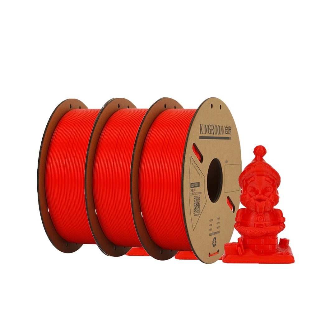 KINGROON PLA Filament 1.75mm 3D Printer 5/10Rolls Plastic Material 100% No Bubble for FDM 3D Printer MIX