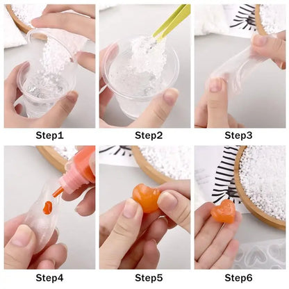 20g-1000g Resin Clay Free Moldable Clay Thermoplastic Plastic Friendly Aka Polycaprolactone Polymorph Pellet DIY Ceramics Tool