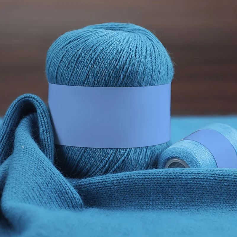 6 Pairs 100% Cashmere Soft Yarn 10.58oz+4.23oz - For Crochet Knitting Hats Clothing