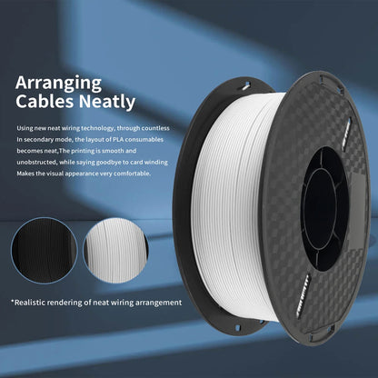 KEEPANG PLA/HS-PLA/PLA Matte/PLA Pro 5KG PLA 3D Filament 1.75mm 1KG/Roll (2.2lbs) Neatly Wound 3D Printing Materials