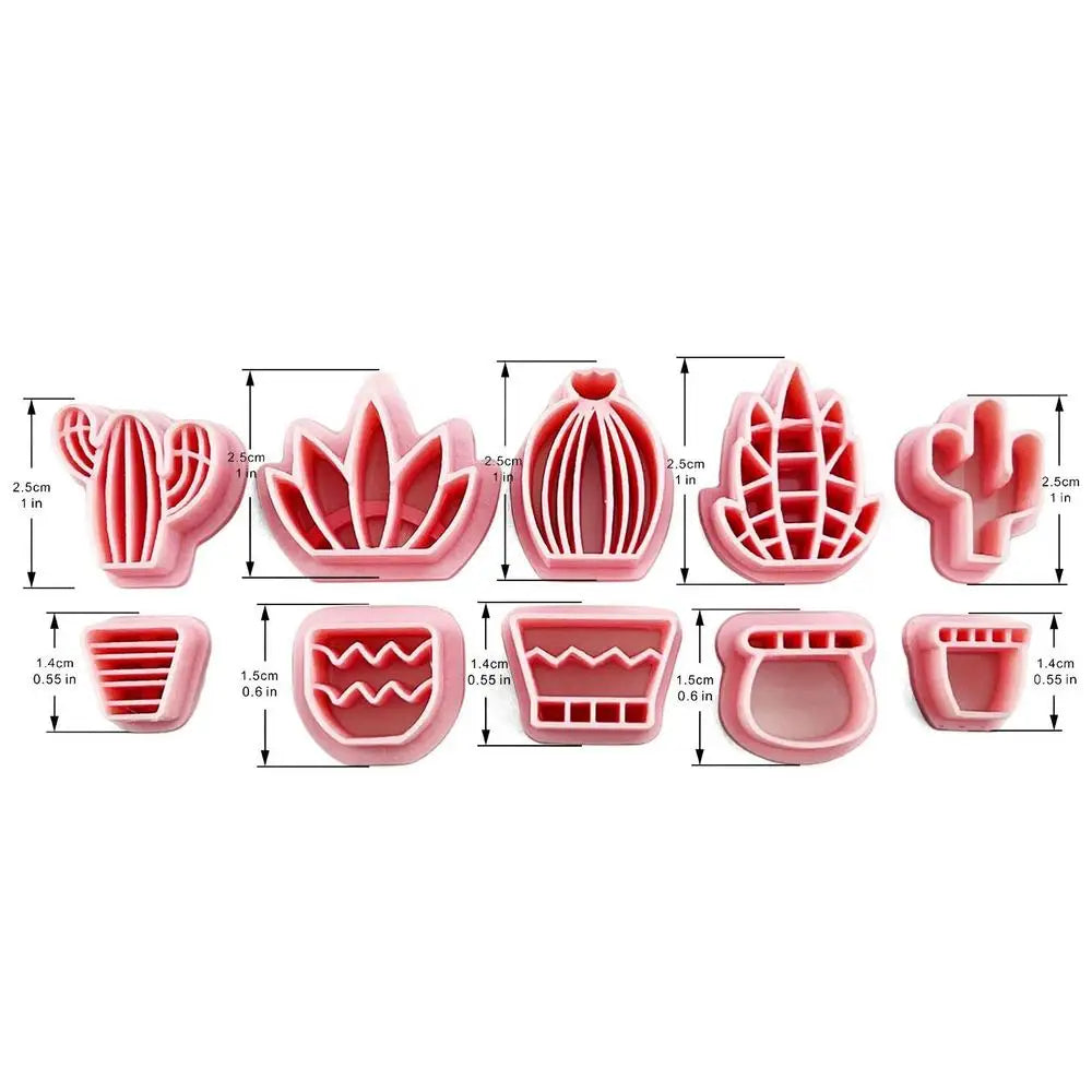 Earring Clay Sculpting Mould 18 Pieces Clay Cutting Tools Compact Jewelry Making Supplies For Beginners