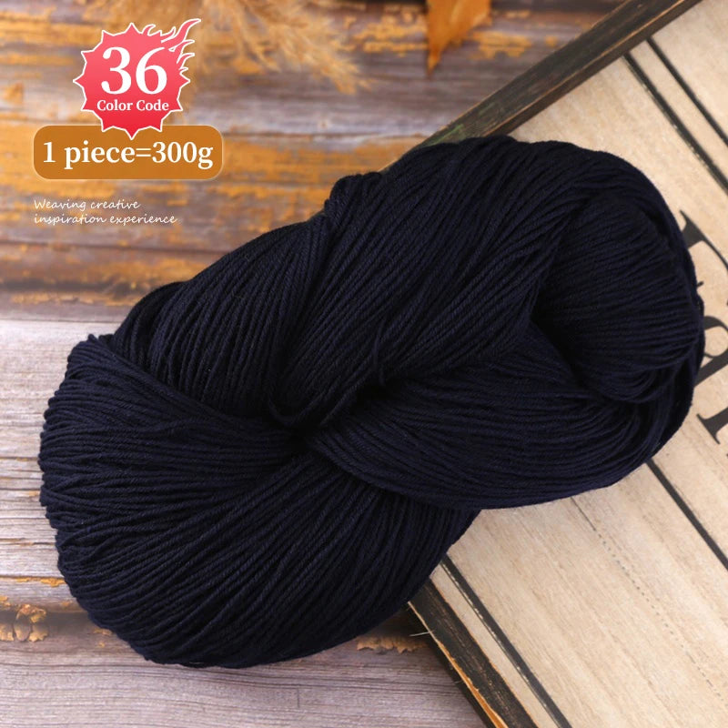 300g Alpaca Wool Yarn in Multiple Optional Colors Used for Knitting Fashionable Sweaters Scarves Gloves Hats Coats