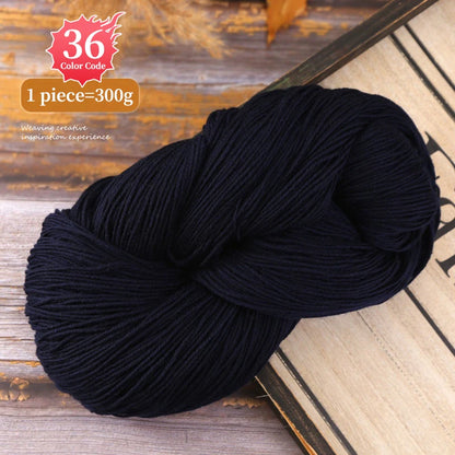 300g Alpaca Wool Yarn in Multiple Optional Colors Used for Knitting Fashionable Sweaters Scarves Gloves Hats Coats