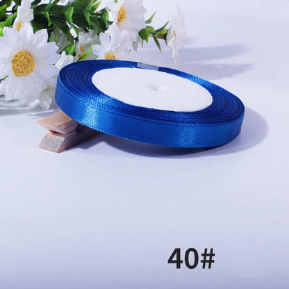 20mm 25yards per roll Silk Satin Ribbons