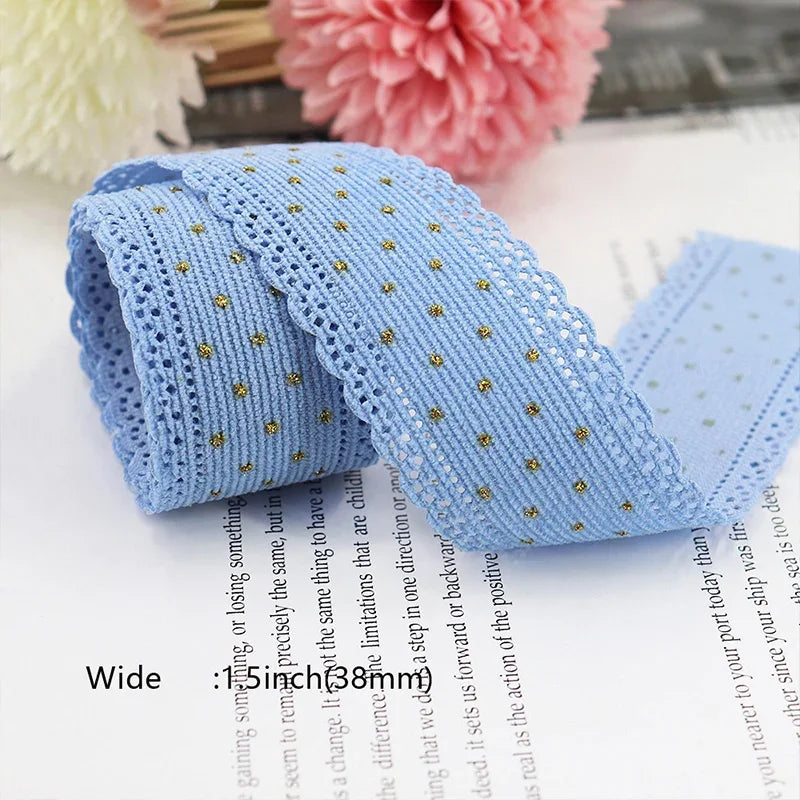 5 Yards Lace Corduroy Ribbons Sewing Crafts Hair Bow Making