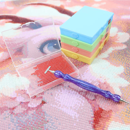 Diamond Painting Tool Set Beads Sorting Case Rhinestones Organizer Painting Pen