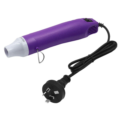 300W Hot Air Gun Portable Mini Heater for DIY Craft Embossing Shrink Wrapping PVC Multi-Function Handheld