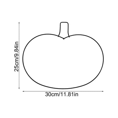 Metal Pumpkin-shaped Wreath Frame Wire