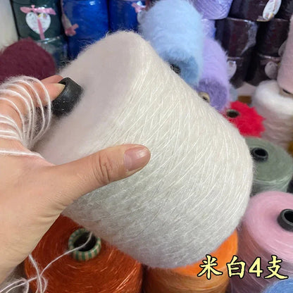500G/PC Mohair Yarn High Quality Super Soft And Warm Baby Wool Crochet Yarn Anti-Pilling For Hand Knitting Scarves Sweaters Hats
