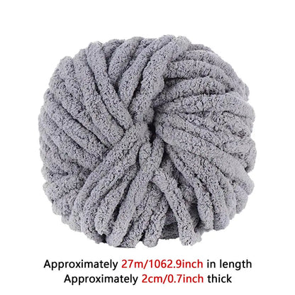 Chenille Yarn Soft wool thread Chunky Yarn for handmade Knitting Crocheting Thick Yarn Soft Plus Yarn for Socks Gloves