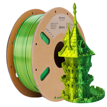 ERYONE Dual Color Series Silk PLA And Matte PLA 1KG 1.75mm Diameter High Quality Filament For FDM 3D Printing