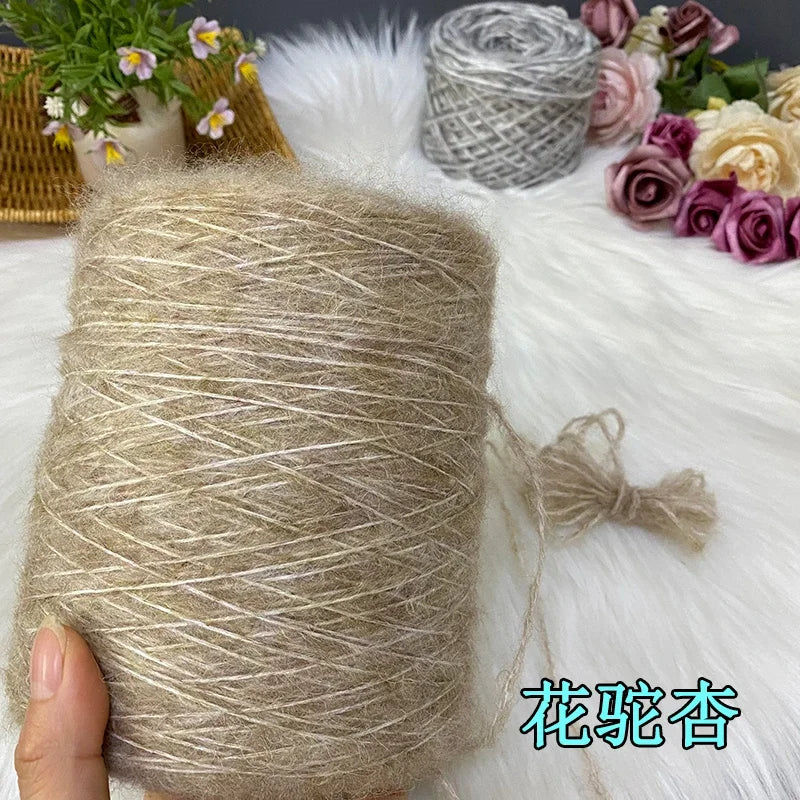 500G/PC Mohair Yarn High Quality Super Soft And Warm Baby Wool Crochet Yarn Anti-Pilling For Hand Knitting Scarves Sweaters Hats