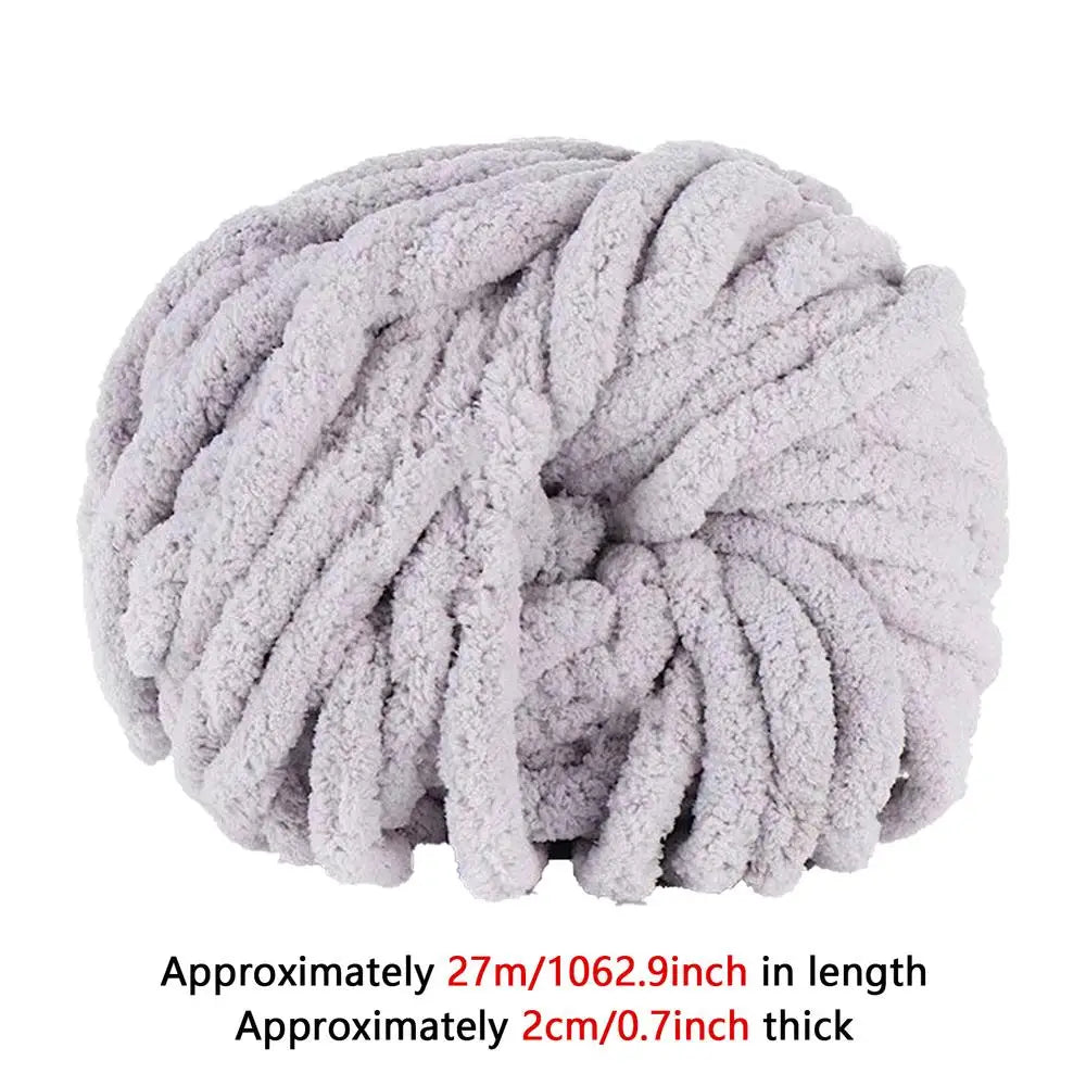 Chenille Yarn Soft wool thread Chunky Yarn for handmade Knitting Crocheting Thick Yarn Soft Plus Yarn for Socks Gloves