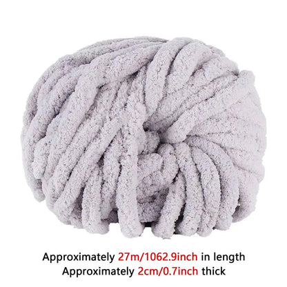 Chenille Yarn Soft wool thread Chunky Yarn for handmade Knitting Crocheting Thick Yarn Soft Plus Yarn for Socks Gloves