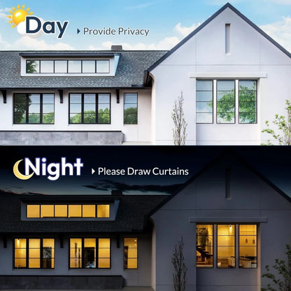 1-4 Meter Length Mirror Window Film Daytime Privacy One Way Vision Self Adhesive Solar Protection Tint