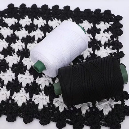 3mm Handmade Ice Rope Thread DIY Hook Cushion Beginners Crochet Knitting Yarn