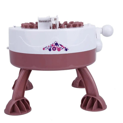 DIY Plastic Hand Knitting Sewing Machine Children Weaving (22 needles)