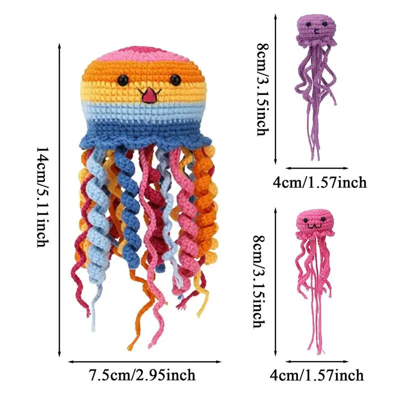 Beginner Crochet Kit Jellyfish Starter Set